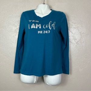 5 for $30 Time and tru‎ women long sleeve classic comfort blouse siM 8-20!